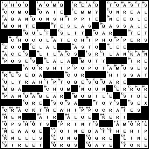 Evan Birnholz's July 1 Post Magazine crossword, "Inseparable" - The ...