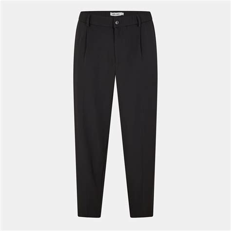 BELIER | Men's RelaxFit Straight Leg Trousers | Men | Black | Flannels