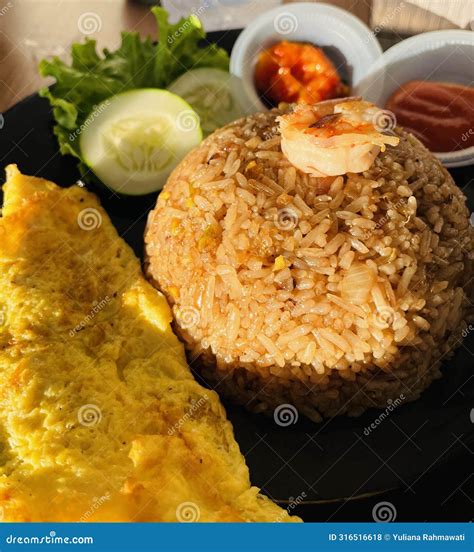 Shrimp Fried Rice stock photo. Image of spicy, dish - 316516618