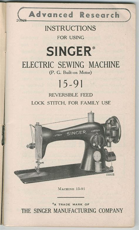 Image result for Singer Sewing Machine Model 9217 Manual