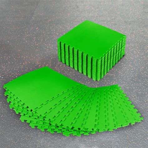 Amazon.com: FORZA Interlocking Gym Flooring Tiles [24"x24"] - EVA Foam ...