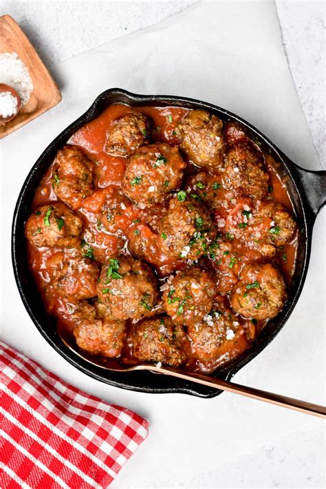 Gluten-Free Meatballs - Sweet As Honey