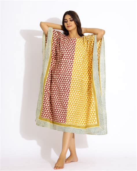 Ziah Cotton Kaftan – kurtawala.com