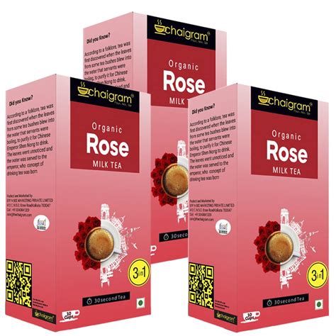 CHAIGRAM Combo of Instant Tea Premix (10 Sachets each pack, 10 x 14g ...