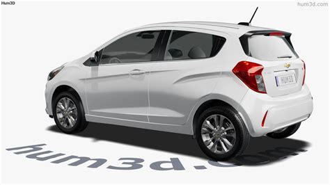 360 view of Chevrolet Spark 2022 3D model - 3DModels store
