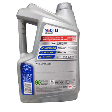 Mobil 1 10W-30 (Advanced Full Synthetic High Mileage) 1Ltrs - Carvity