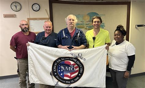 Photos: AMO aboard MARAD vessels in Norfolk - American Maritime Officers