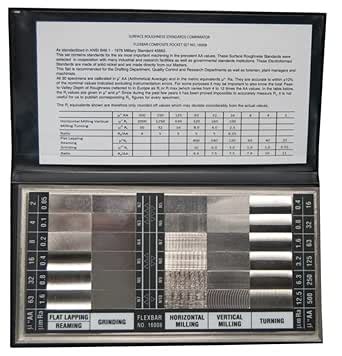 Surface Roughness Standards Set : Amazon.in: Industrial & Scientific
