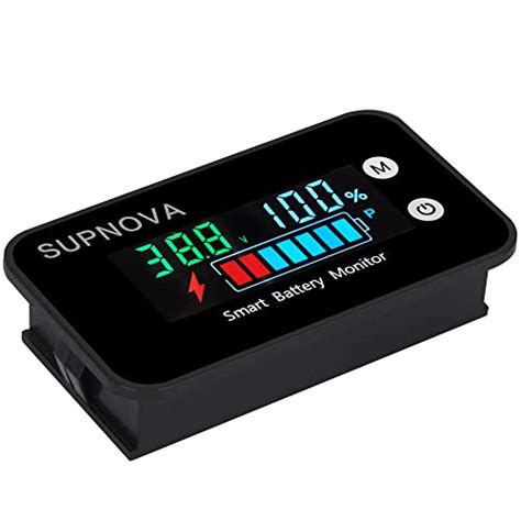 SUPNOVA Battery Monitor12v 24v 36v 48v 60v 72v ,Car Golf cart Battery ...
