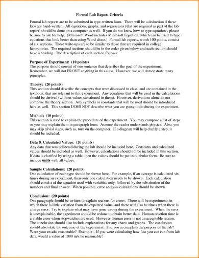 Image result for Formal Business Report Example