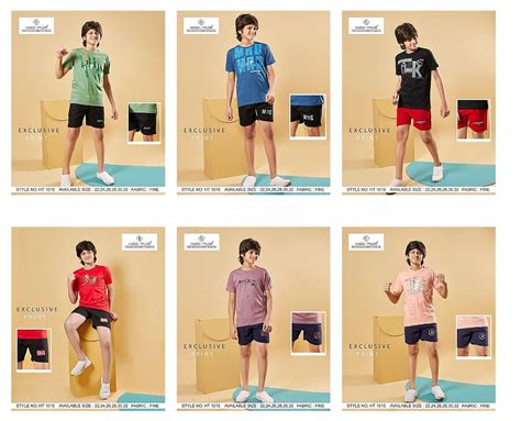 1015 Hugo Tylor Cotton Boys Shorts Set – Kavya Style Plus