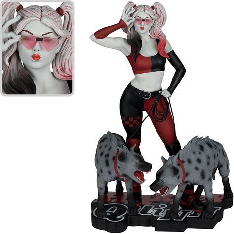 DC Direct Harley Quinn: Red, White and Black by Jenny Frison 1:10 Scale ...