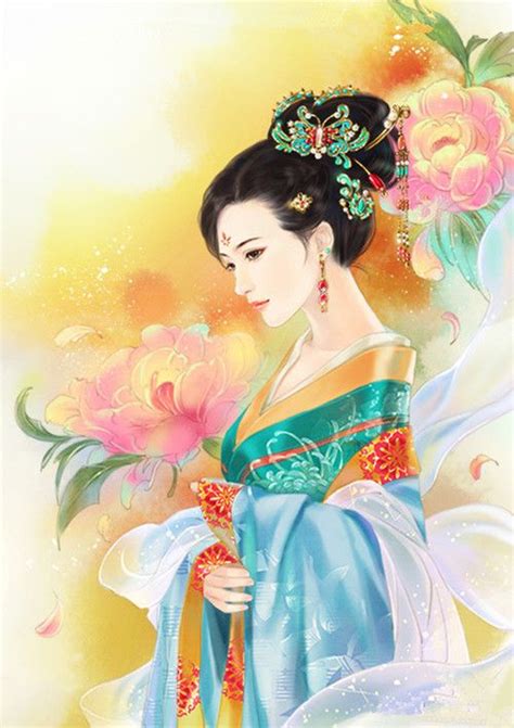堆糖－美好生活研究所 | Chinese art girl, Vintage asian art, Ancient chinese art