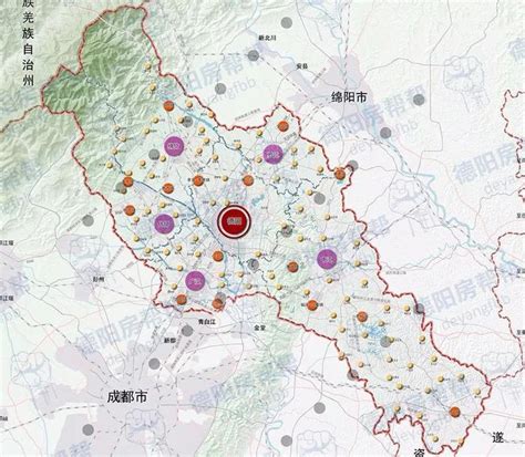 德阳市城市总体规划2016—2030批后公布 重点向南发展