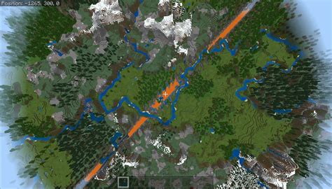 How to use Minecraft seed map