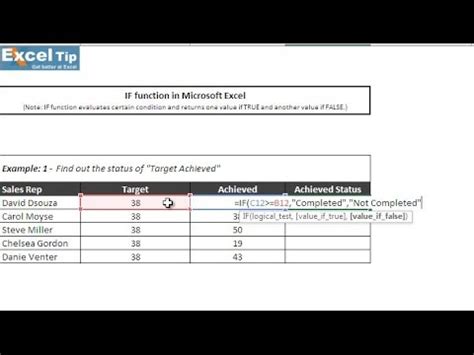 Image result for Example Using Formula If