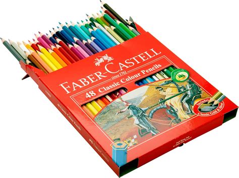 Buy Faber Castell 48 Color Pencils Set Online Nepal | Ubuy