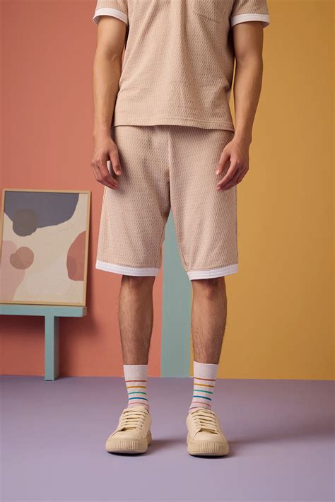 Sunlit Sienna Jacquard Shorts – Muvazo