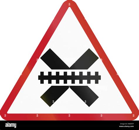 Unguarded Railway Crossing Stock Photos & Unguarded Railway Crossing ...