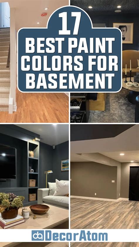 17 Best Paint Colors for Basement for a Cozy, Inviting Space – Decor Atom