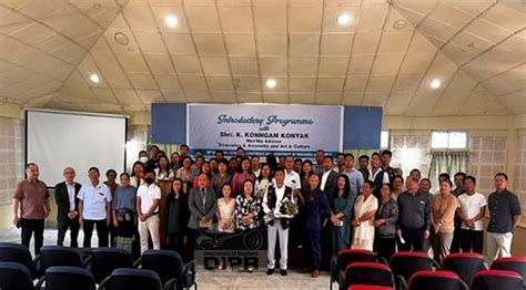 Introductory Programme with K. Konngam Konyak Advisor for Treasuries ...