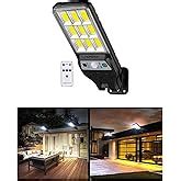 Homehop Solar Light Outdoor 77 Led Motion Sensor Security Camera Shaped ...