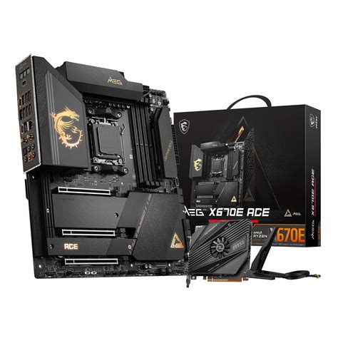 Amazon.in: Buy MSI MEG X670E ACE Motherboard, E-ATX - Support AMD Ryzen ...
