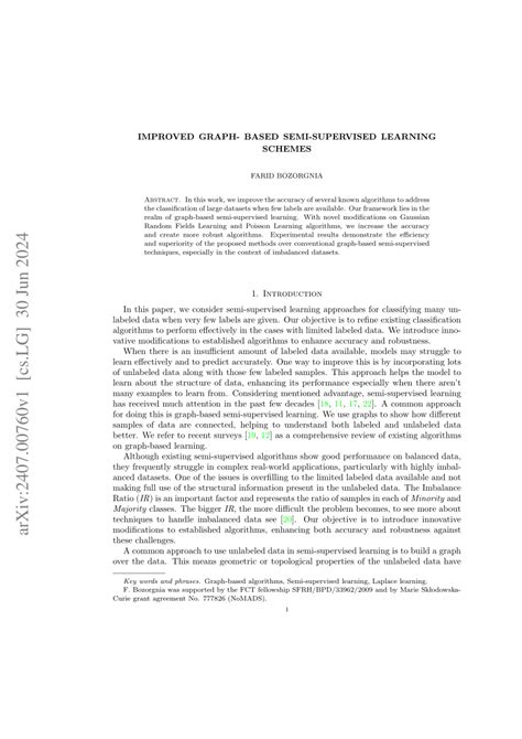 Image result for Graph Based Semi Supervised Learning