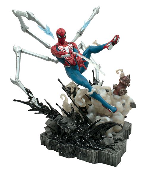 Slideshow: Marvel Gamerverse Gallery Diorama Spider-Man 2 Venom PVC ...
