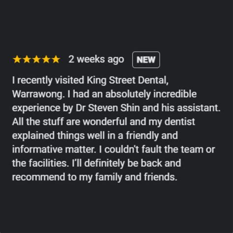 Dr Steven Shin - King Street Dental