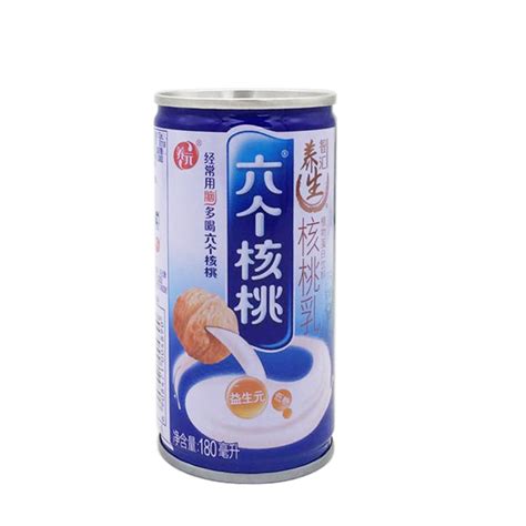 包邮六个核桃养元智汇核桃乳180ml*20罐/整箱 6个核桃饮料-阿里巴巴