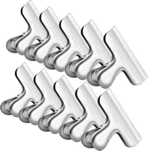 IPOW 10PCS Wide Metal Chip Clips 3 Inch, Snack Food Bag India | Ubuy