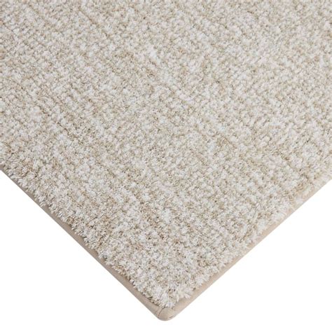 2-Piece Natural & White Tufted Bath Rug Set