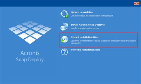 Image result for Acronis Snap Deploy Bootable