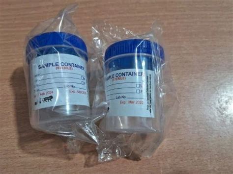 Urine Container - Urine Sample Container 50ml Manufacturer from Hyderabad