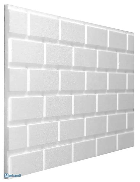 Brick Patterned Raw Styrofoam Wall Cladding Panel - Belgium, New - The ...