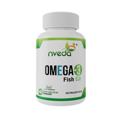 Nveda Omega-3 Fish Oil | 60 Softgels