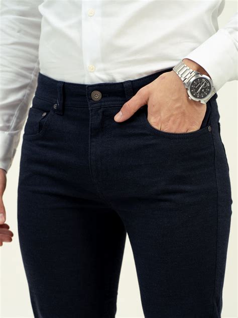Buy Men Seafarer Navy Slim Fit Jeanos