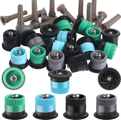 Amazon.com : Honoson 16 Pcs Variable Arc Nozzle Radius High Efficiency ...