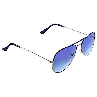 Buy Flirt Unisex Blue Aviator Sunglasses at Amazon.in