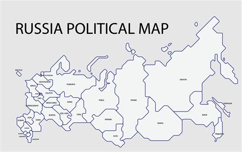 Russia Political Map