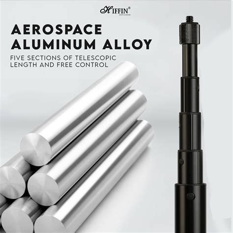 HIFFIN 3 in 1 Invisible Bullet Time Handle Kit with Foldable Tripod Ex