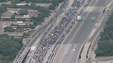 All lanes reopened at US 75, I-635 after overturned tanker caused ...