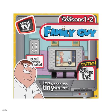 Buy Tiny TV Classics - Family Guy Edition - Collectible Toy - Watch Top ...