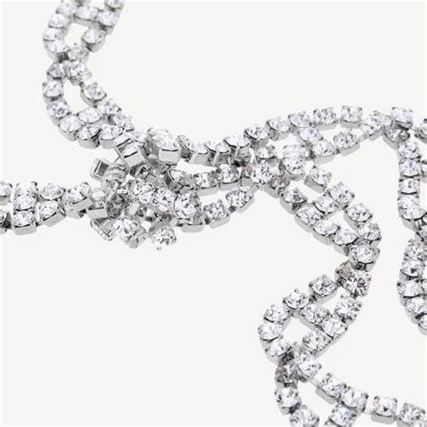 Women's Riviera Necklace in Shiny Silver | Balenciaga US