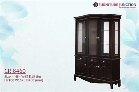 Wooden Display Unit for Living Room - Furniture Junction