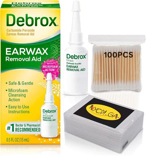 Amazon.com: Debrox Earwax Removal Kit | Includes Drops and Ear Syringe ...