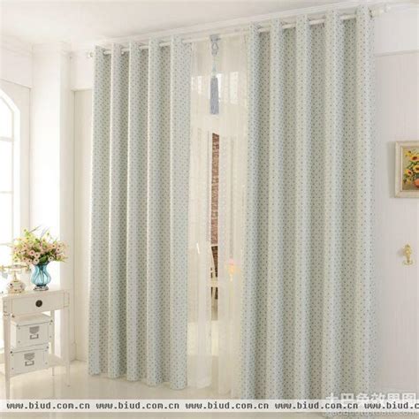 MIFU 米夫 蓝色美式轻奢窗帘 客厅卧室遮光窗帘 简约北欧书房布帘-美间设计