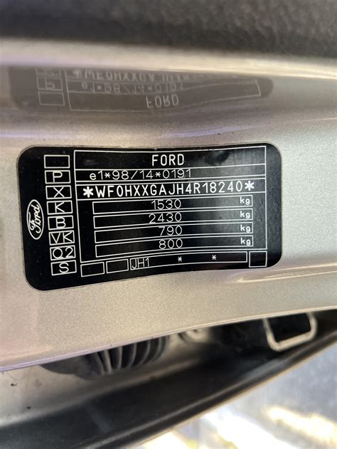 Image result for Ford Paint Code Location