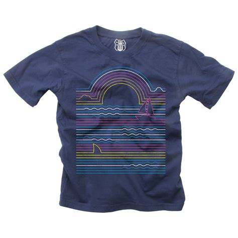 Youth Boys Neon Sunset Tee - Wesandwilly